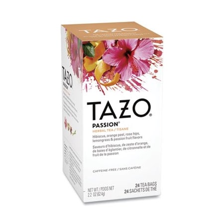 Starbucks Coffee Co Tazo, Tea Bags, Passion, 2.1 Oz, 24PK 149903